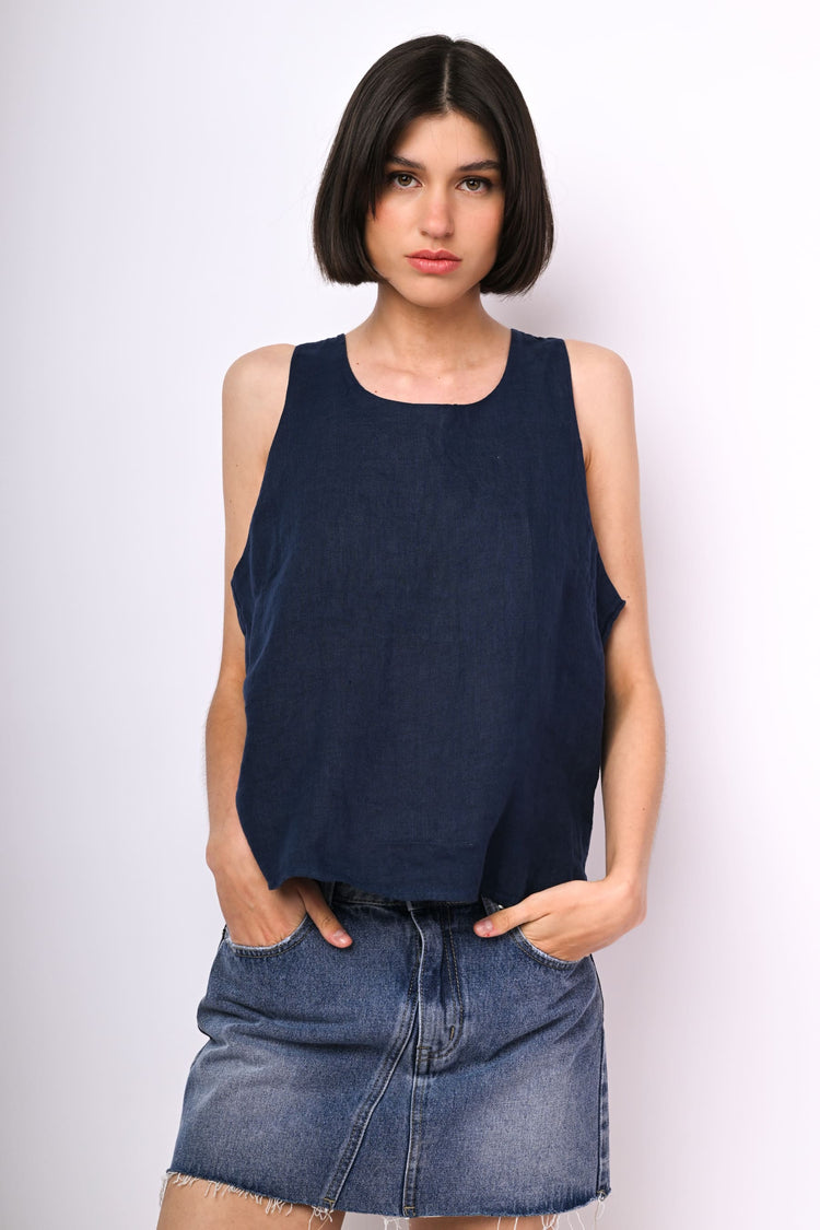 Linen top