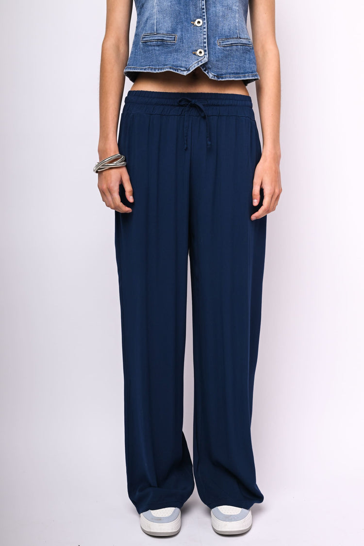 Viscose palazzo trousers