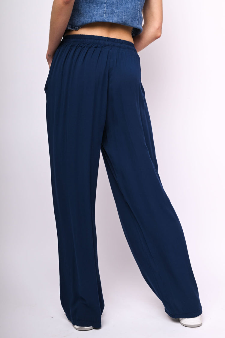 Viscose palazzo trousers