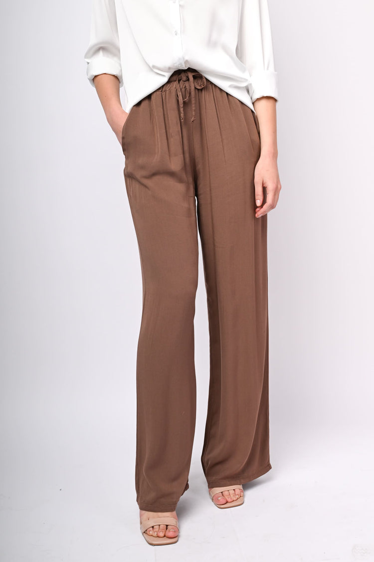 Viscose palazzo trousers