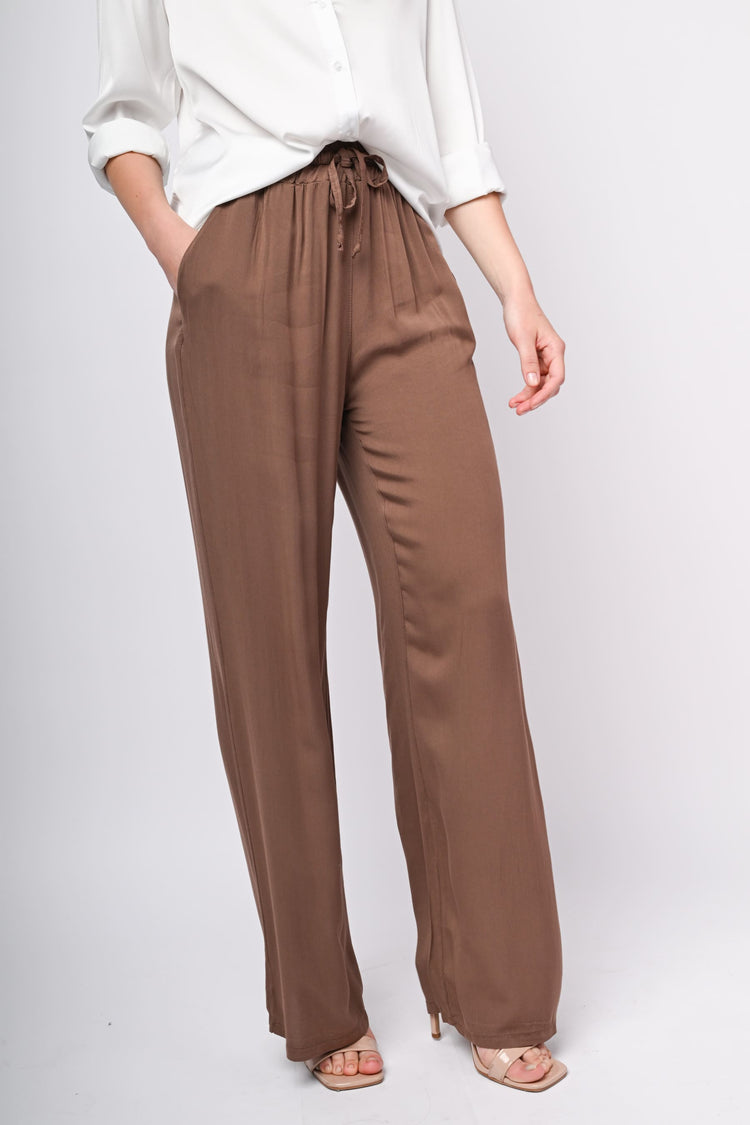 Viscose palazzo trousers