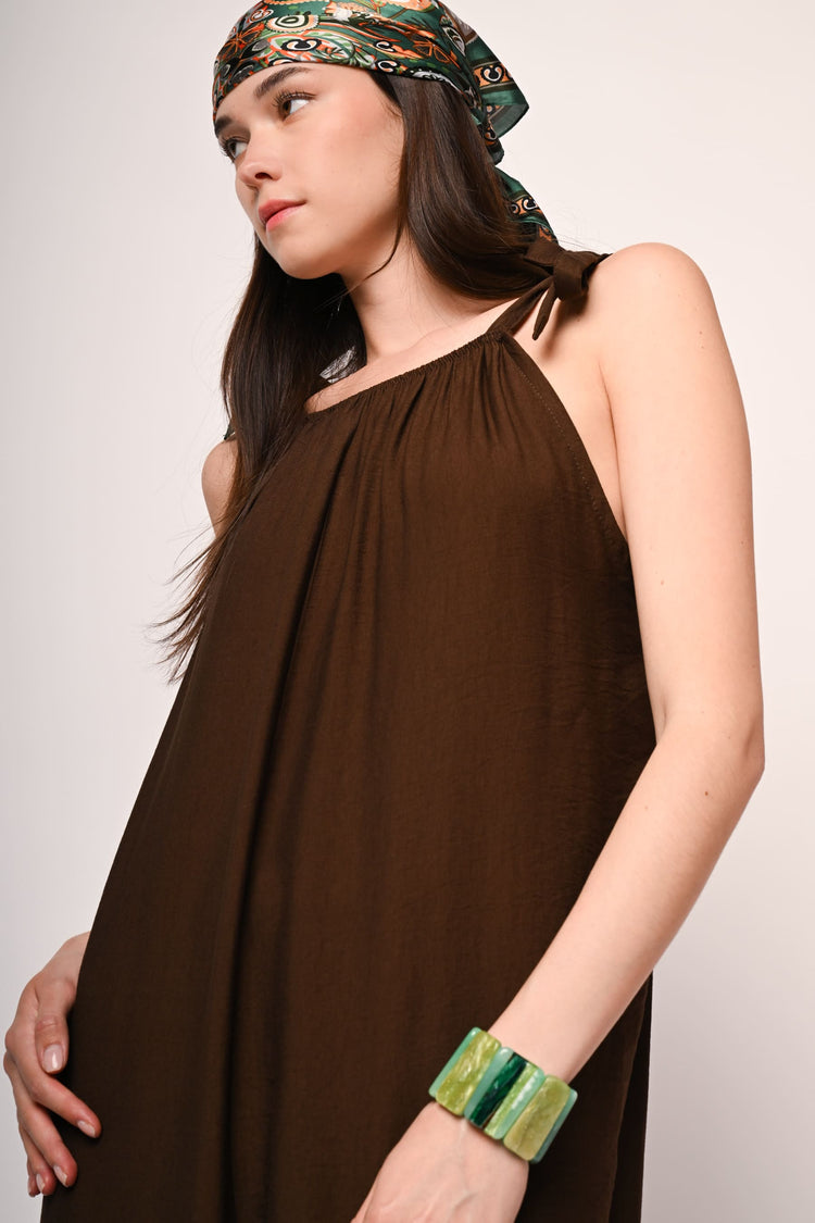 Viscose-blend jumpsuit