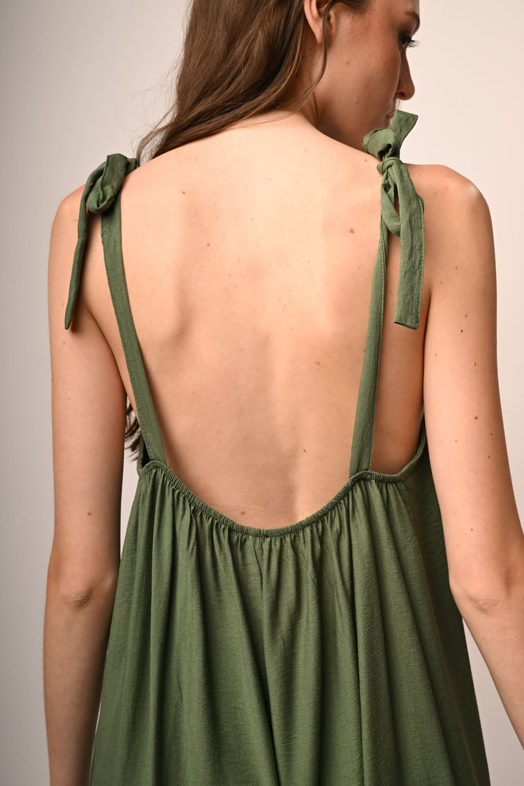 Viscose-blend jumpsuit