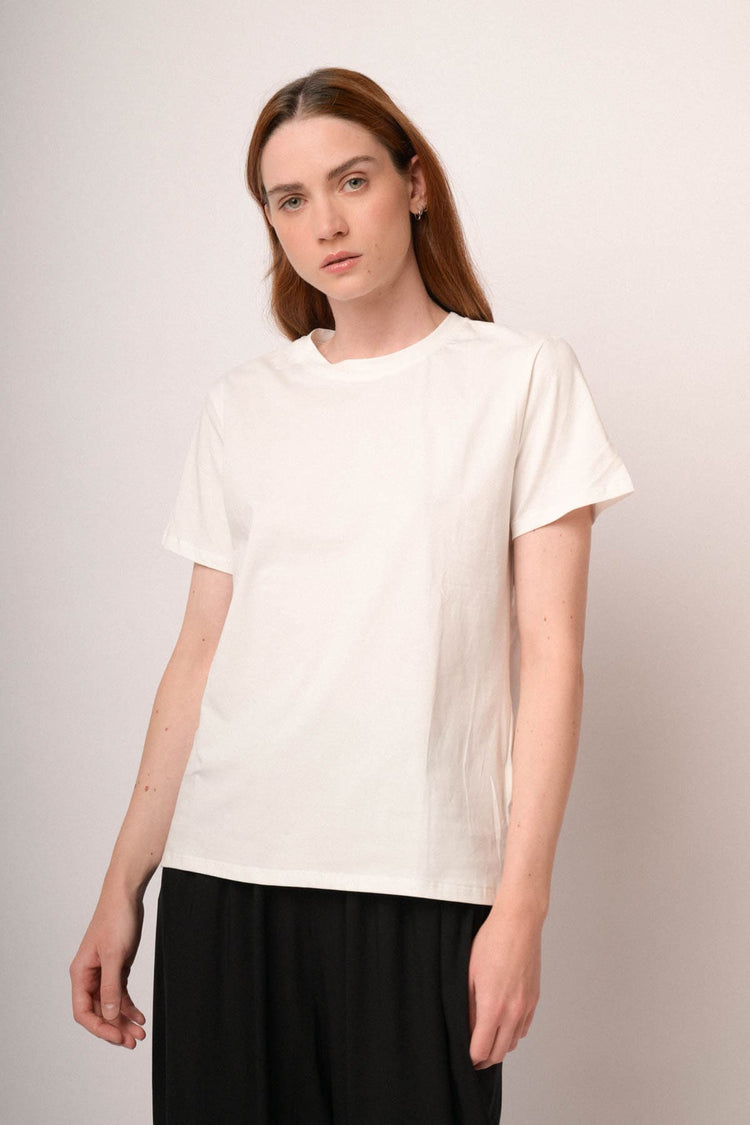 Maglia down ricamo