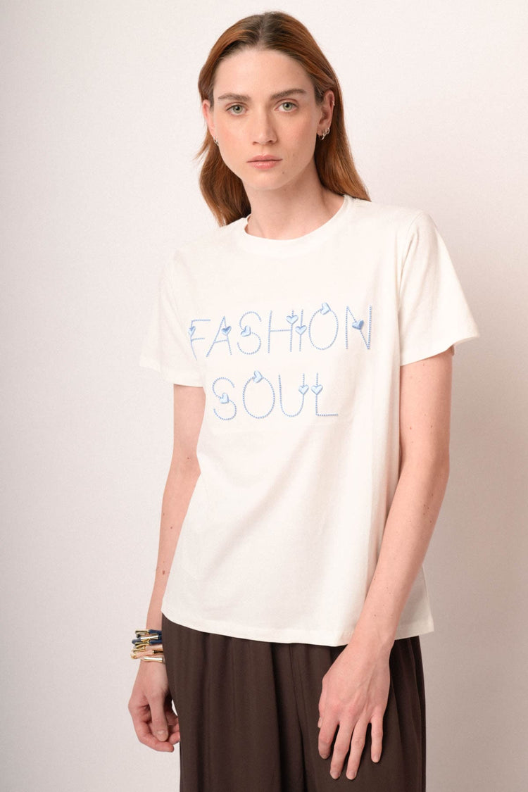 Maglia fashion ricamo
