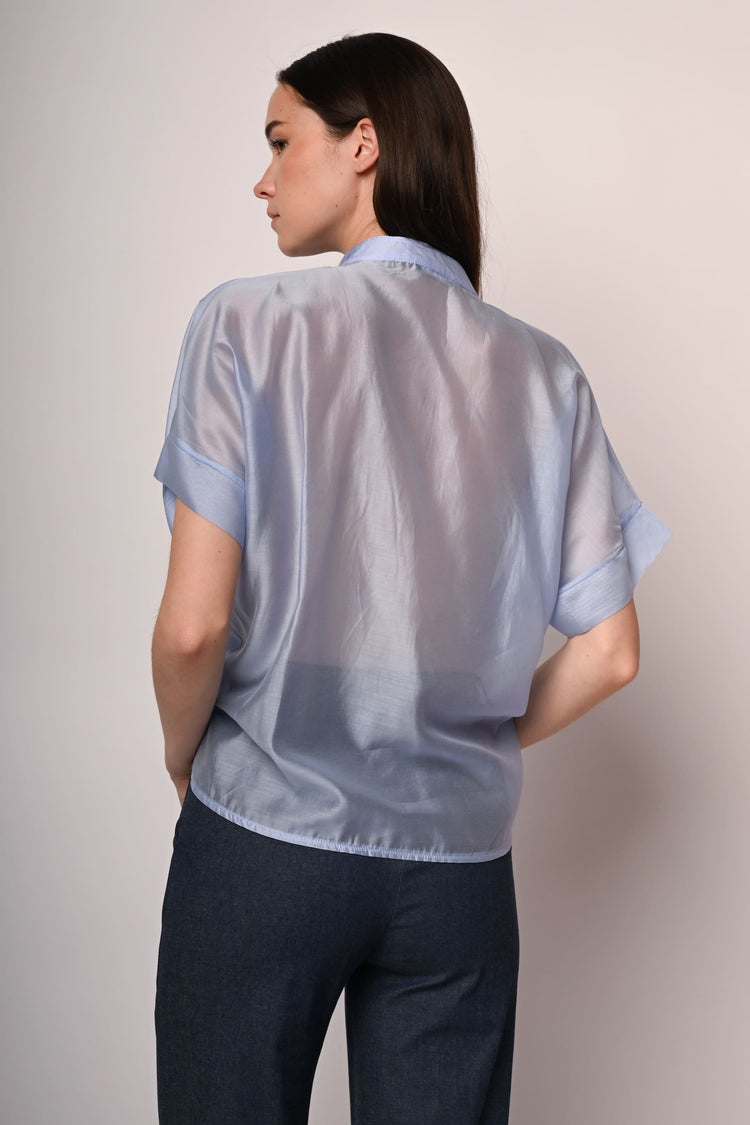 Knot muslin shirt