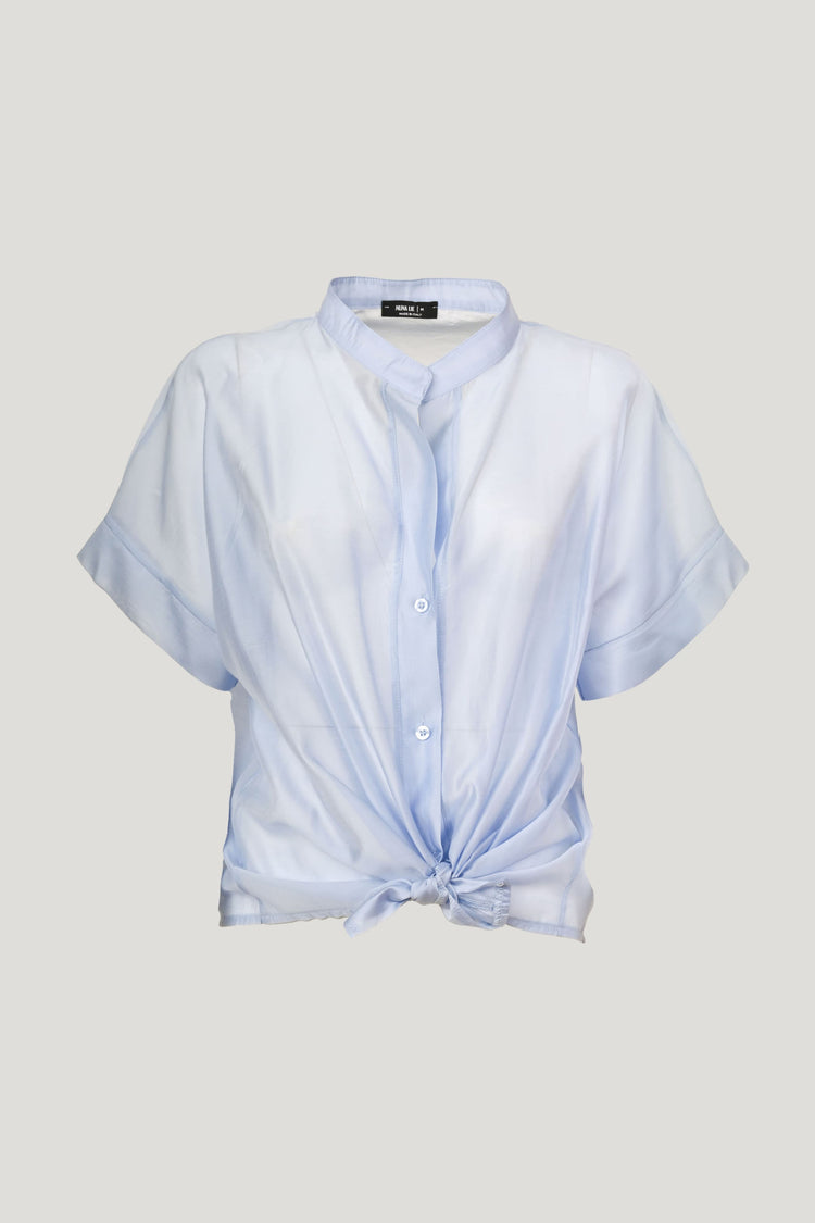 Knot muslin shirt