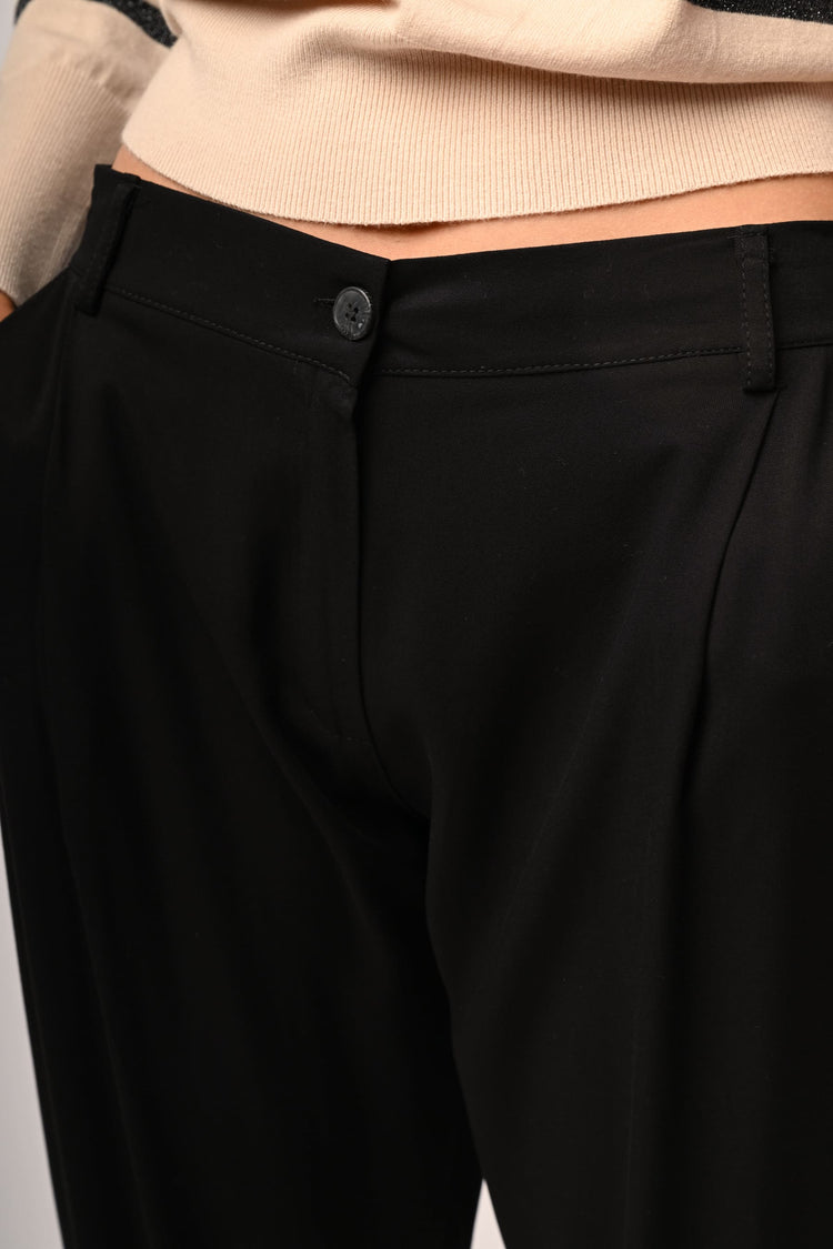 Viscose darts trousers