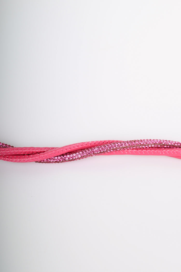 Woven jewel belt