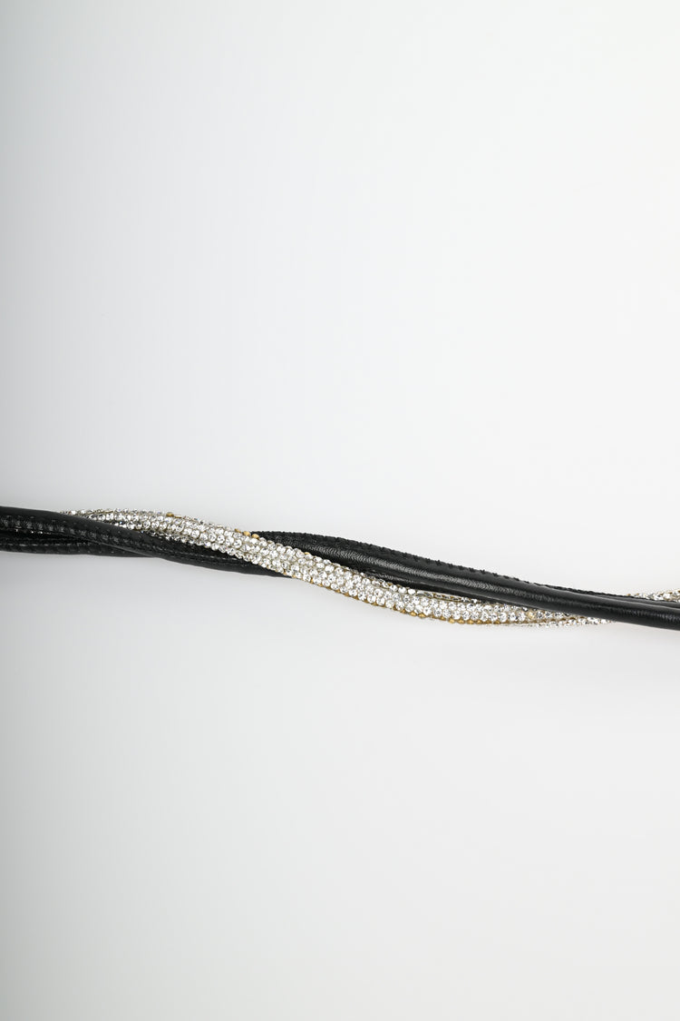 Woven jewel belt