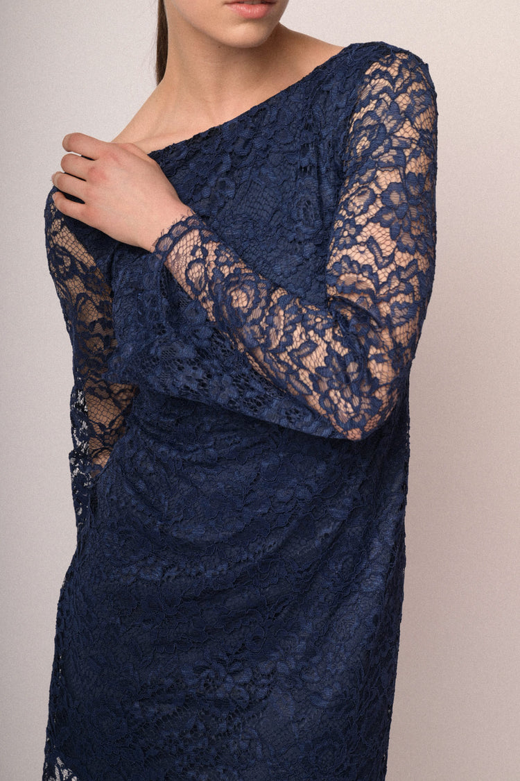 Lace mini dress