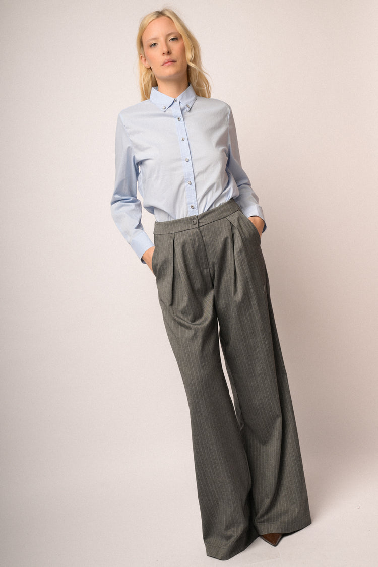 Pantaloni palazzo ampi
