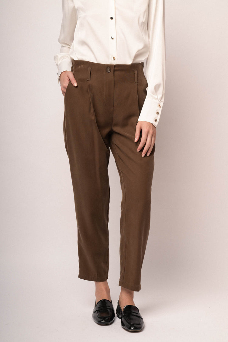 Pantaloni baggy con elastico
