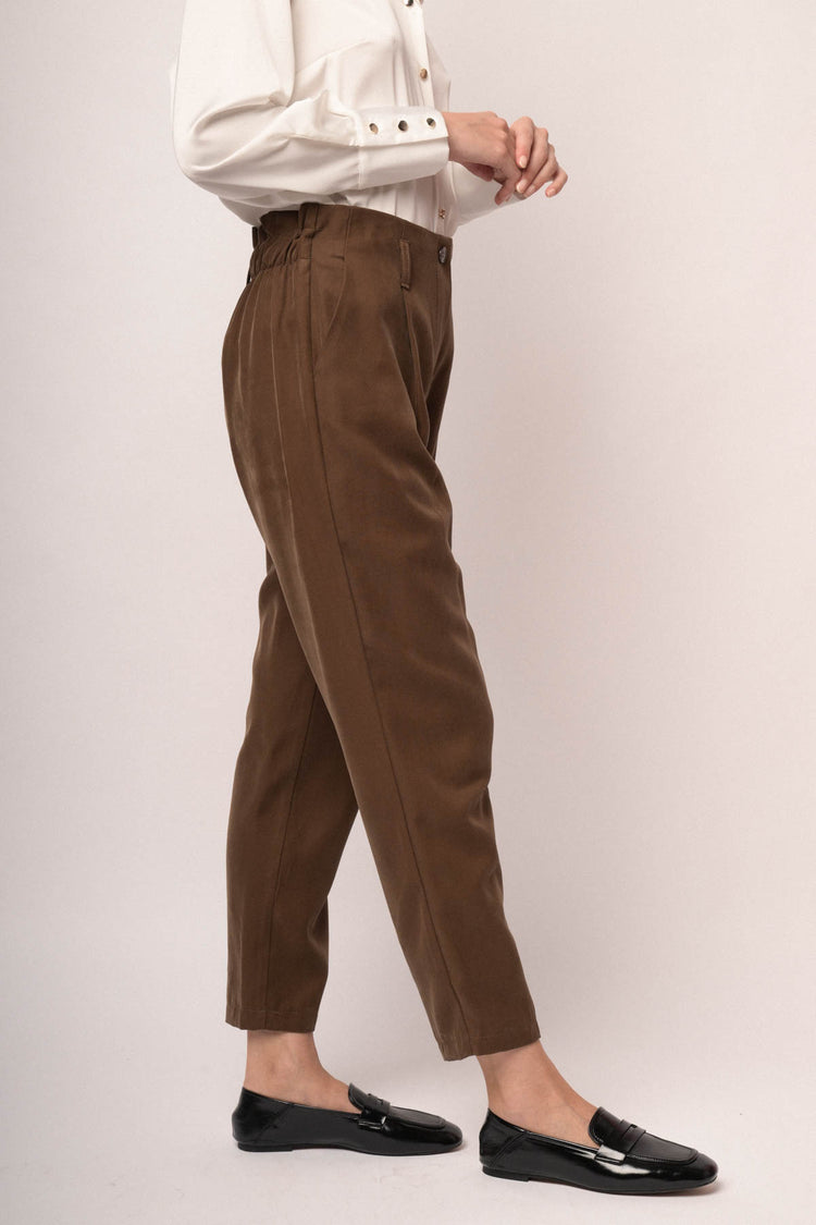 Pantaloni baggy con elastico