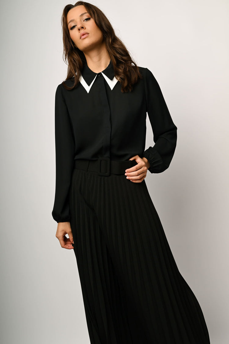 Double collar shirt