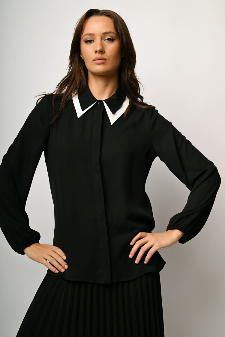Double collar shirt