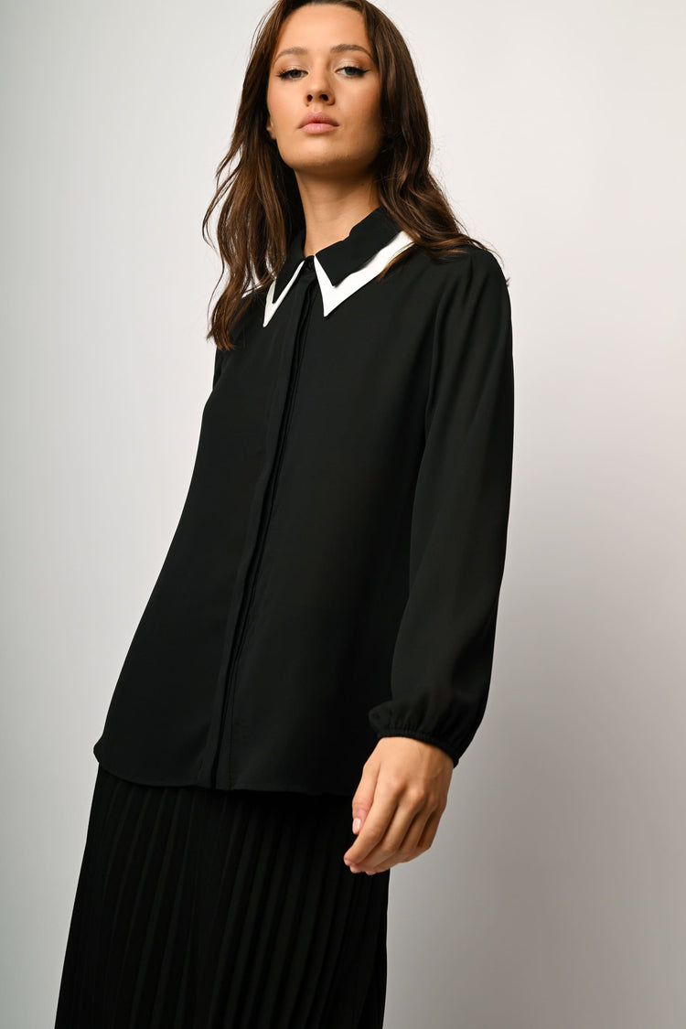 Double collar shirt