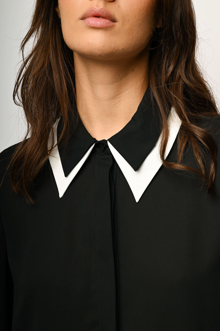 Double collar shirt
