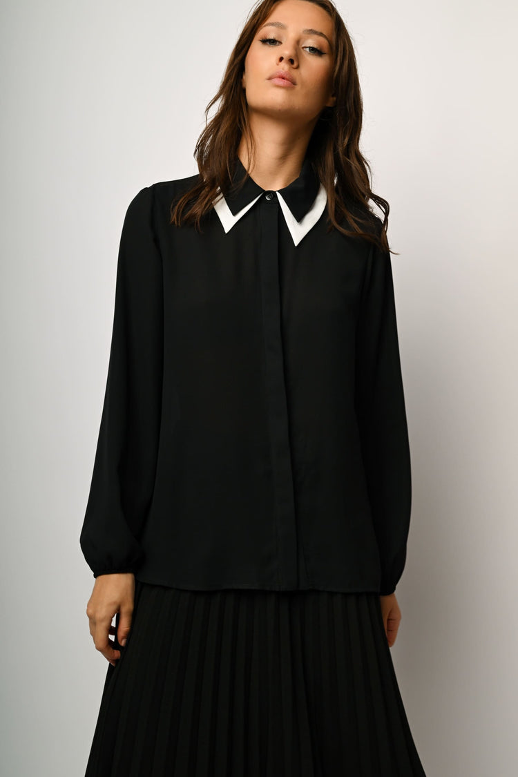 Double collar shirt