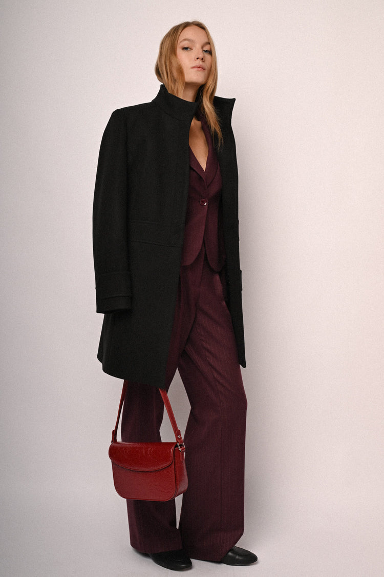 Lurex pinstriped blazer