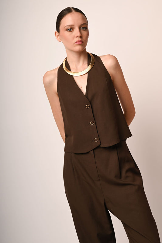 Halter vest top