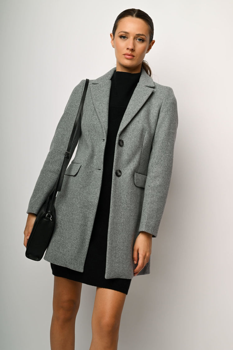 Single-breasted coat