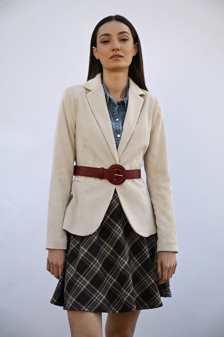 Corduroy blazer