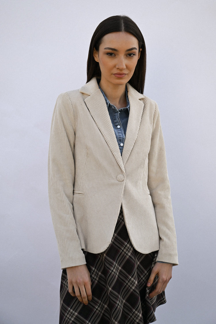 Corduroy blazer