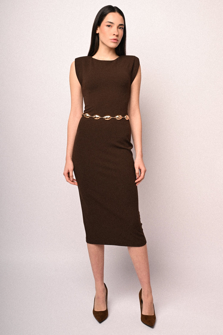 Midi sheath dress