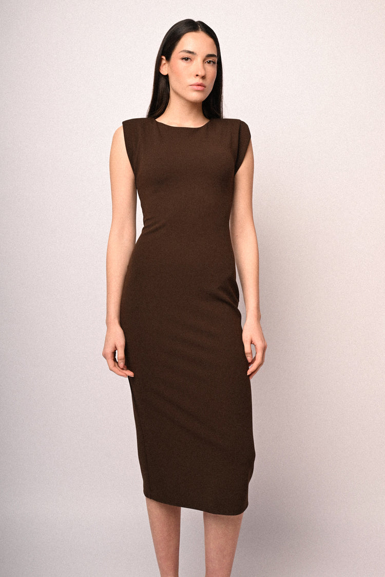 Midi sheath dress
