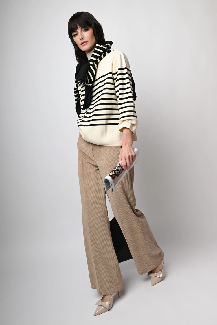 Corduroy palazzo trousers