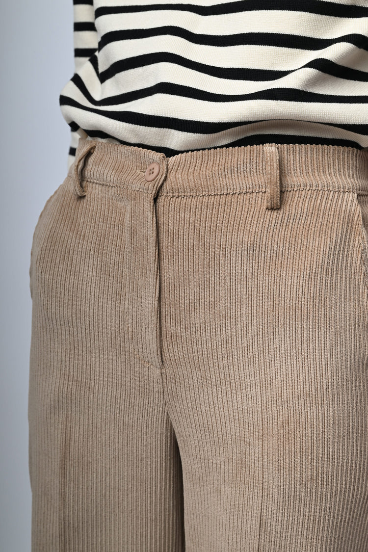 Corduroy palazzo trousers