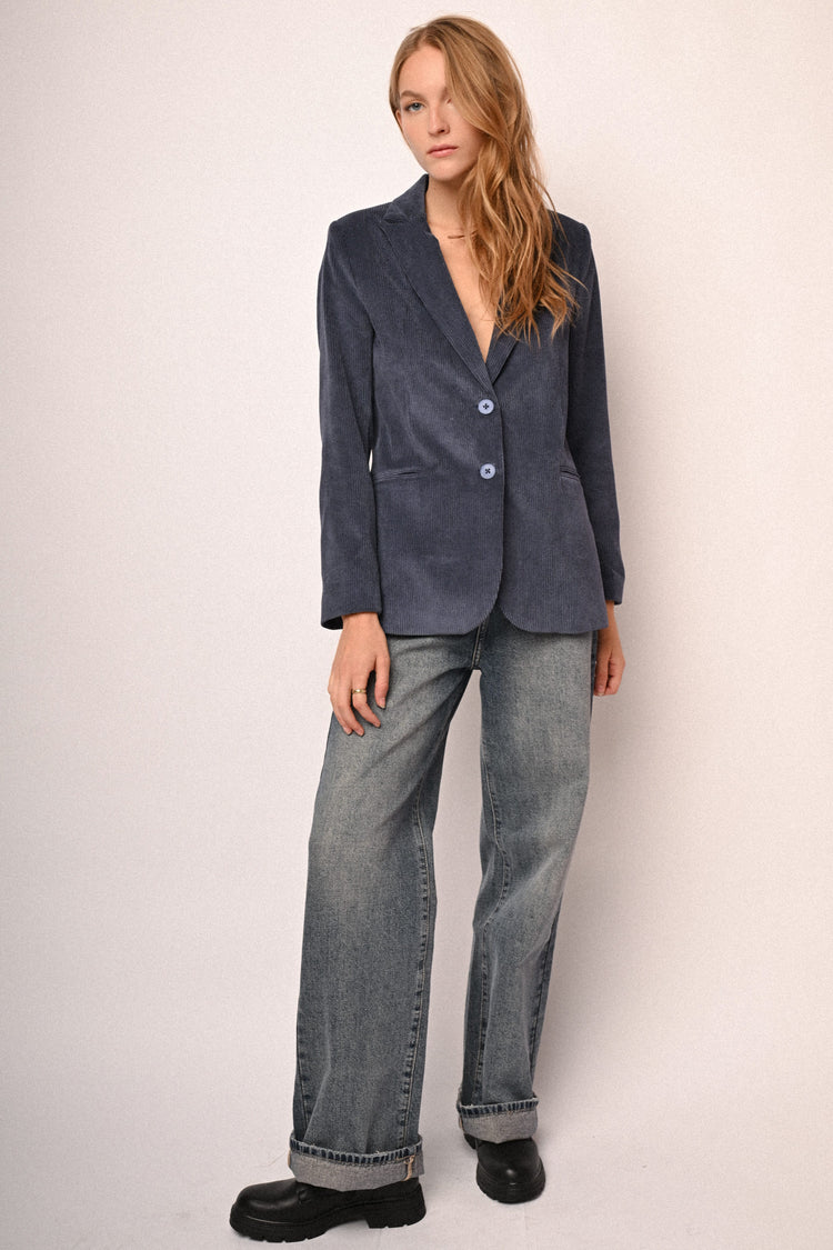 Corduroy blazer