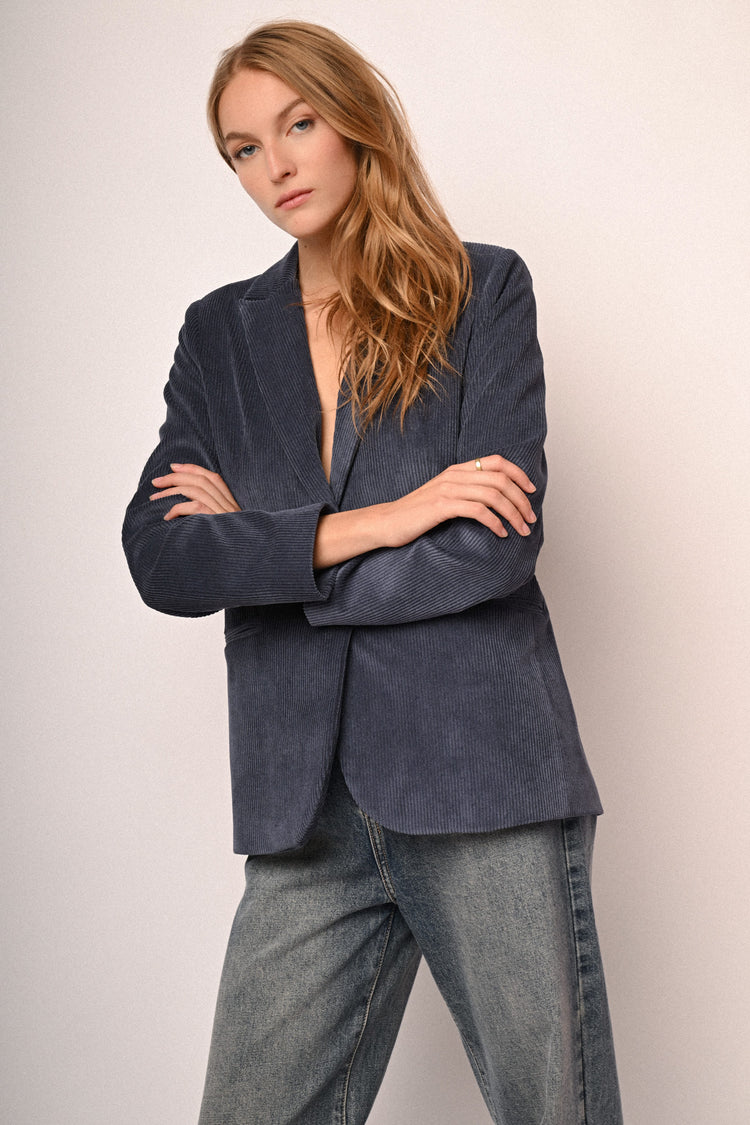 Corduroy blazer
