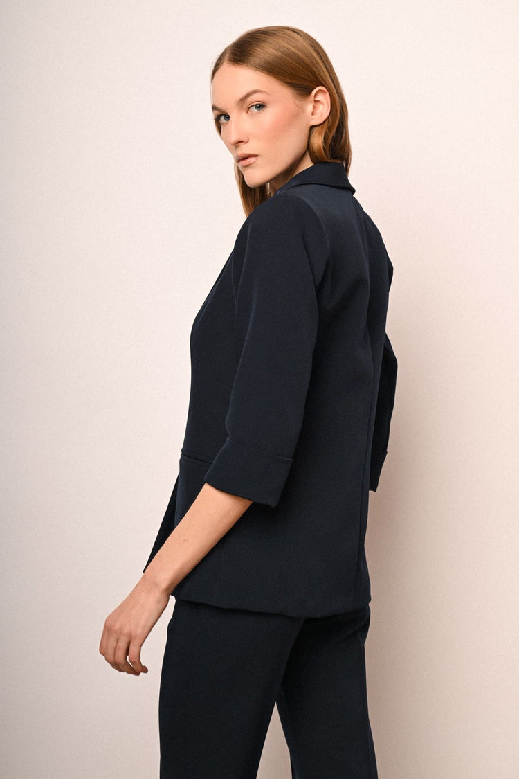 Two-button single-breasted blazer