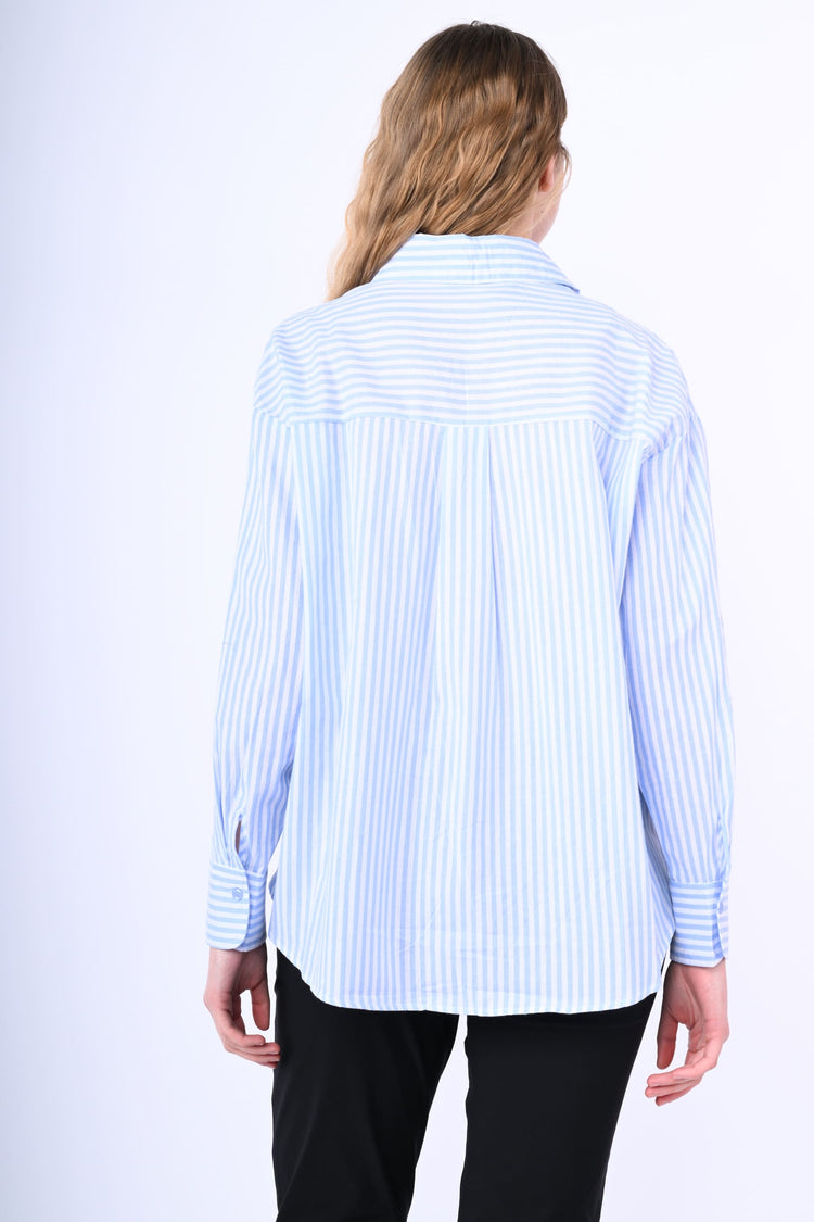 Striped oversized shirt