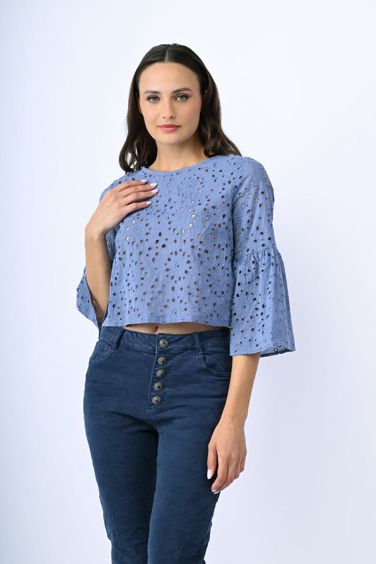 Broderie Anglaise blouse