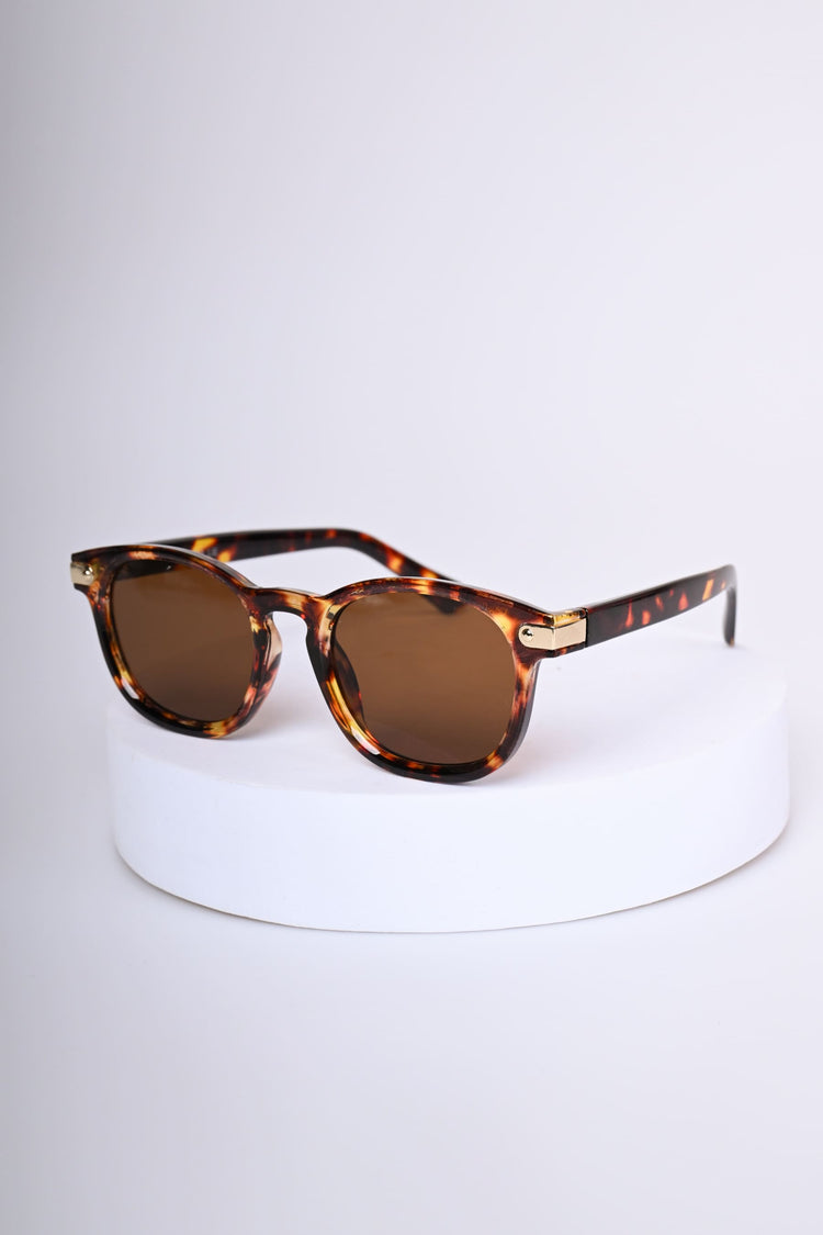 Rounded sunglasses