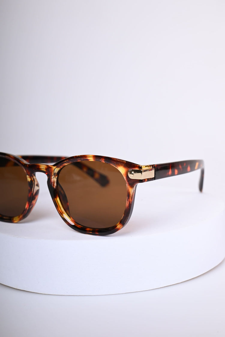 Rounded sunglasses