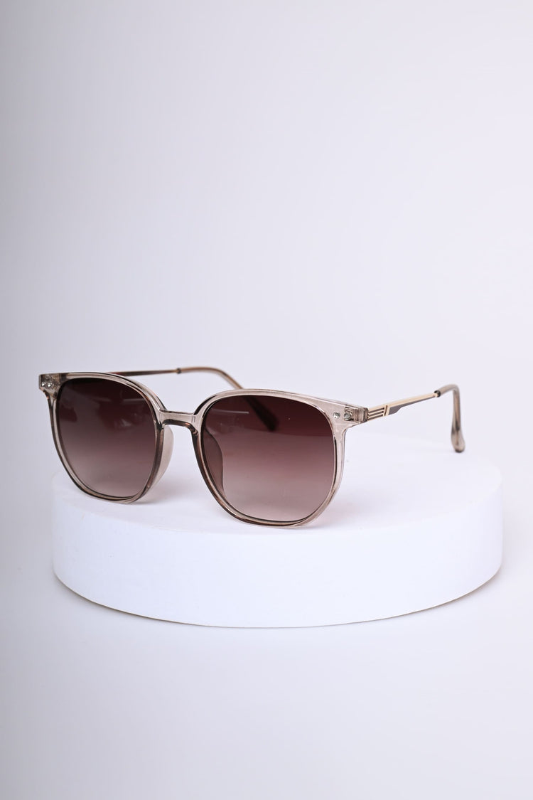 Rounded sunglasses