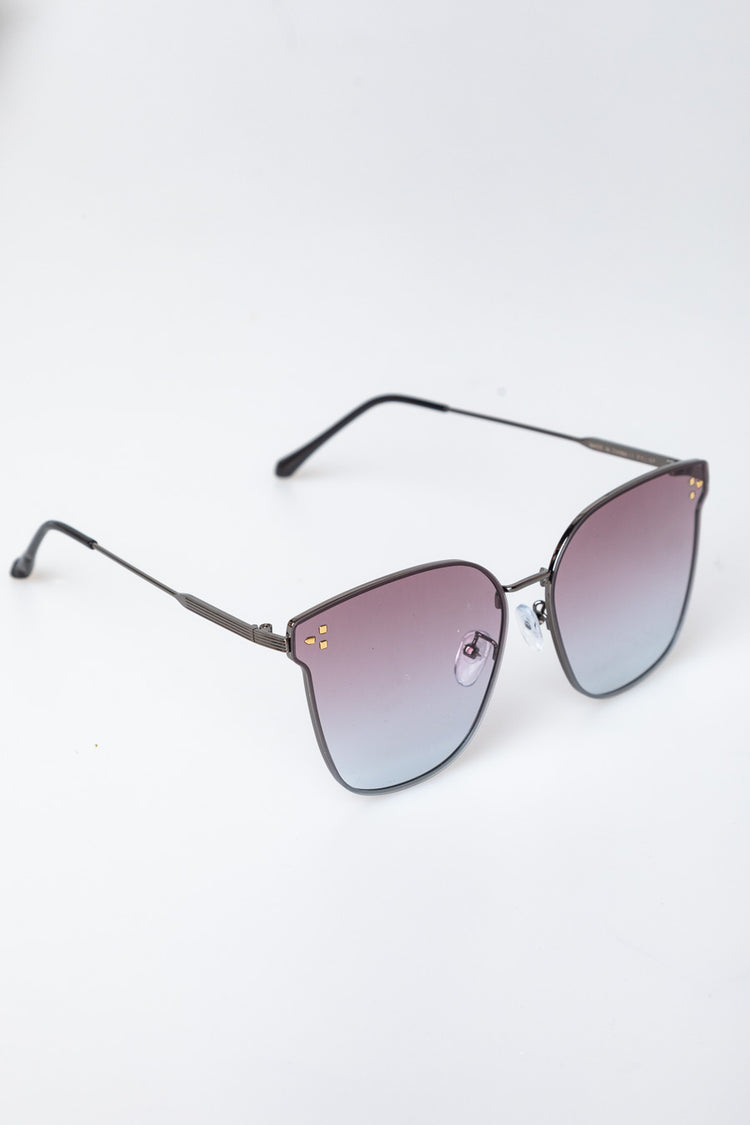 Aviator-style sunglasses
