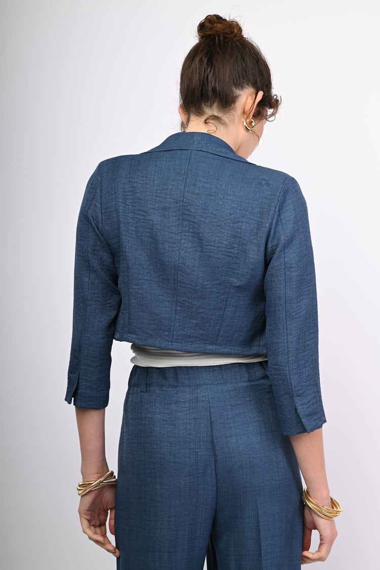 Cropped blazer