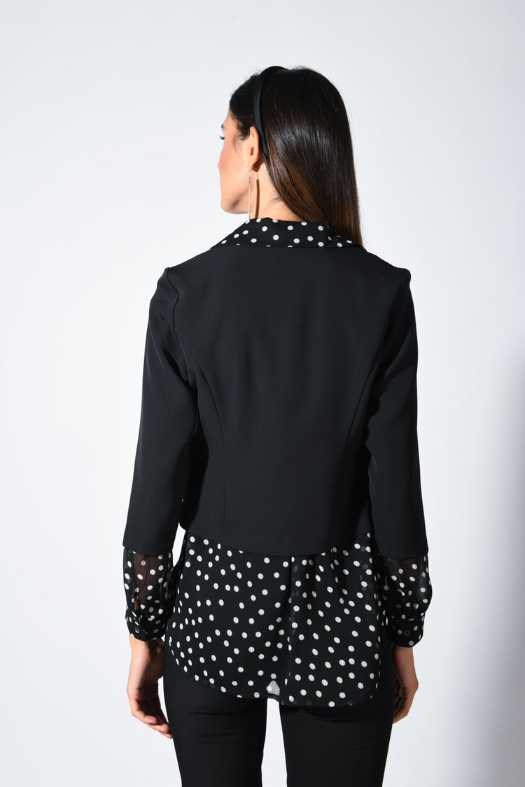 Cropped blazer