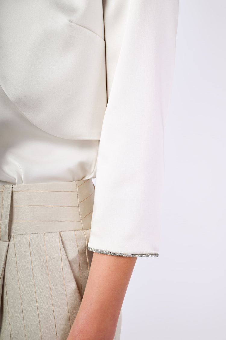 Satin bolero