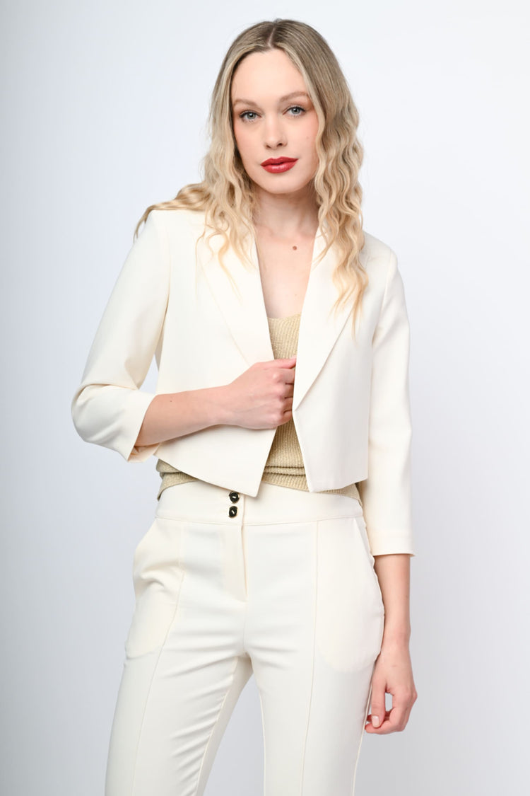 Cropped blazer