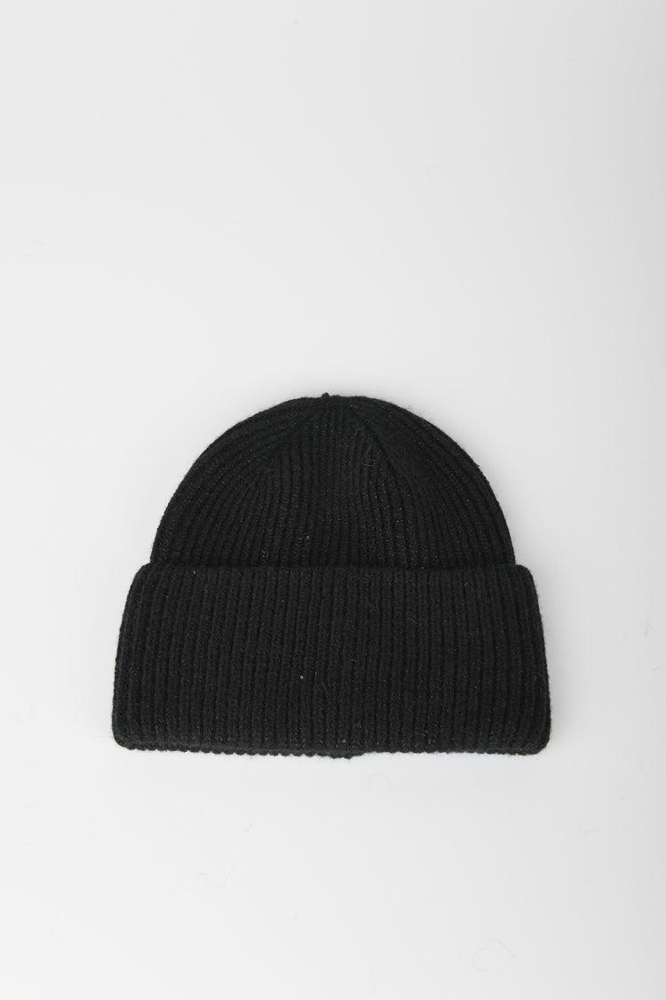 Sequined lurex knit beanie