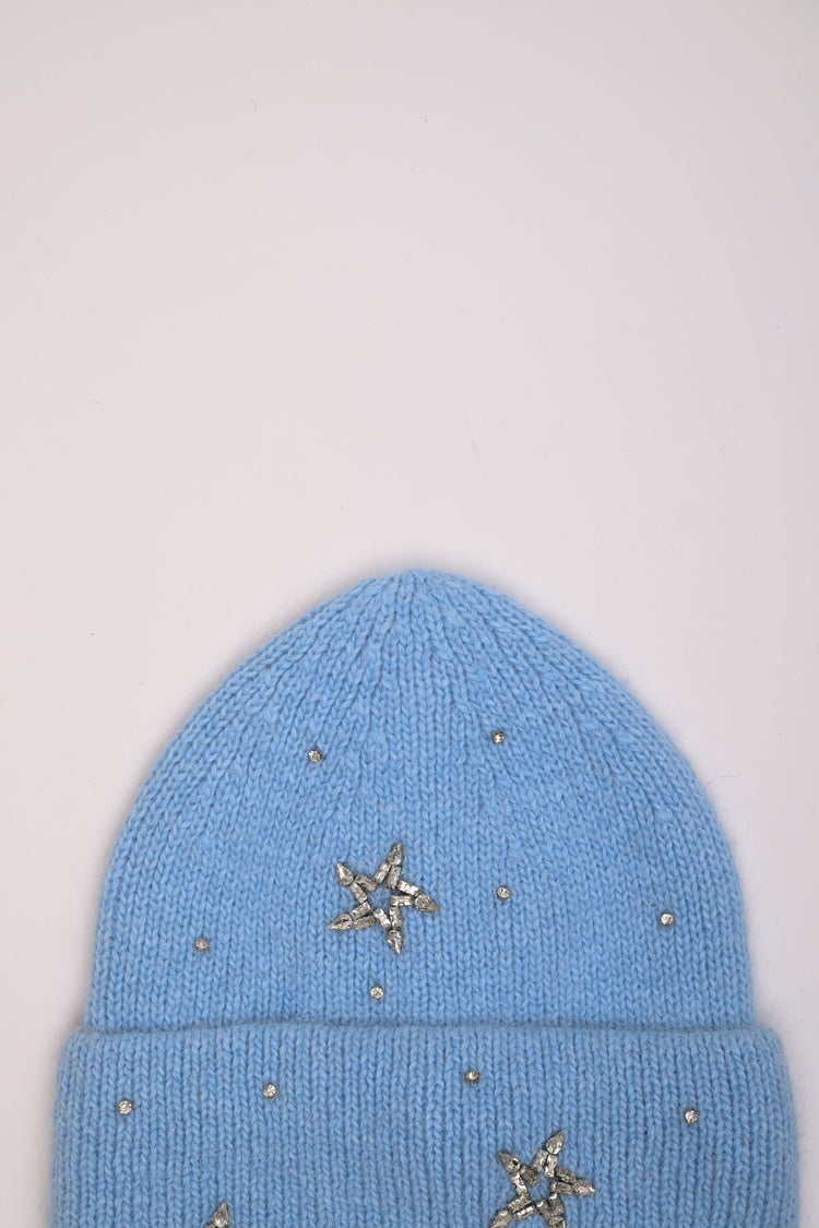 Rhinestone star hat