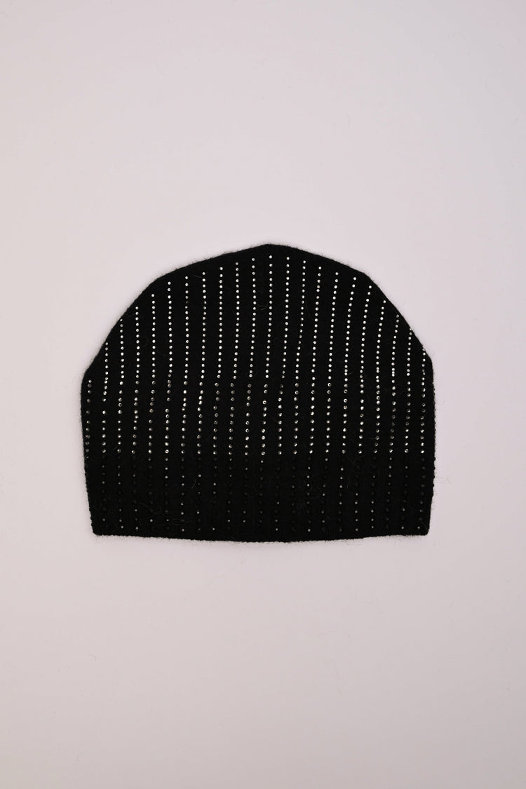 Rhinestone hat + gloves set
