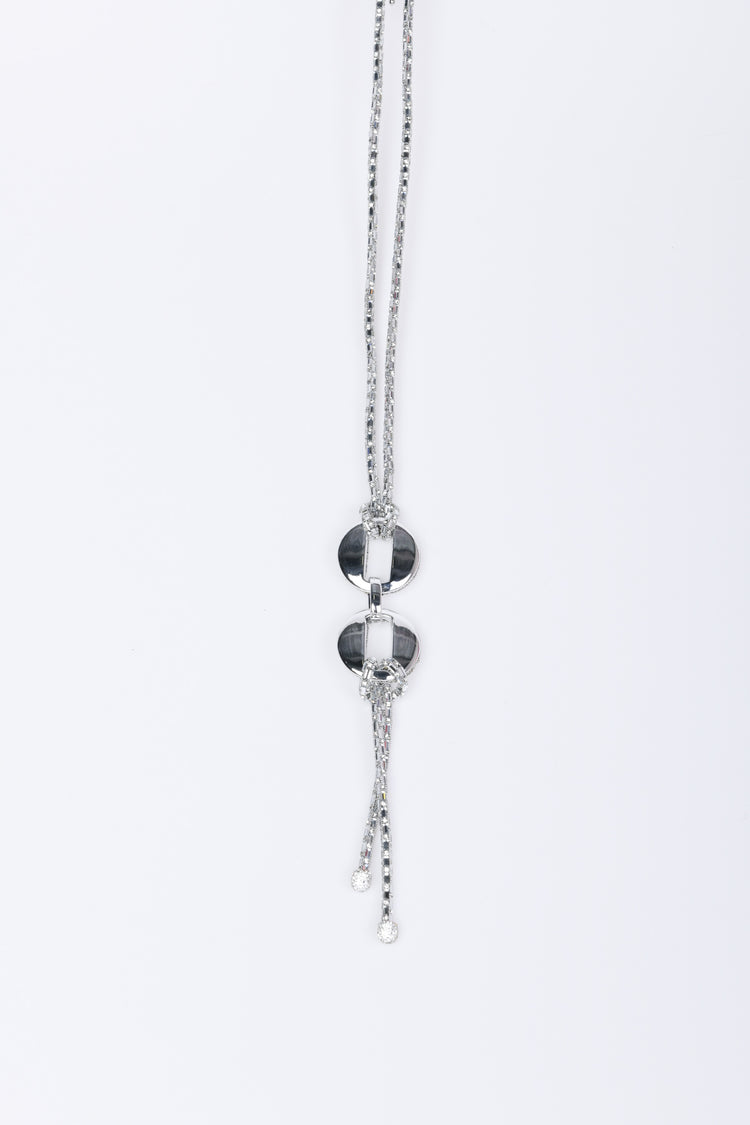 Circle pendants necklace