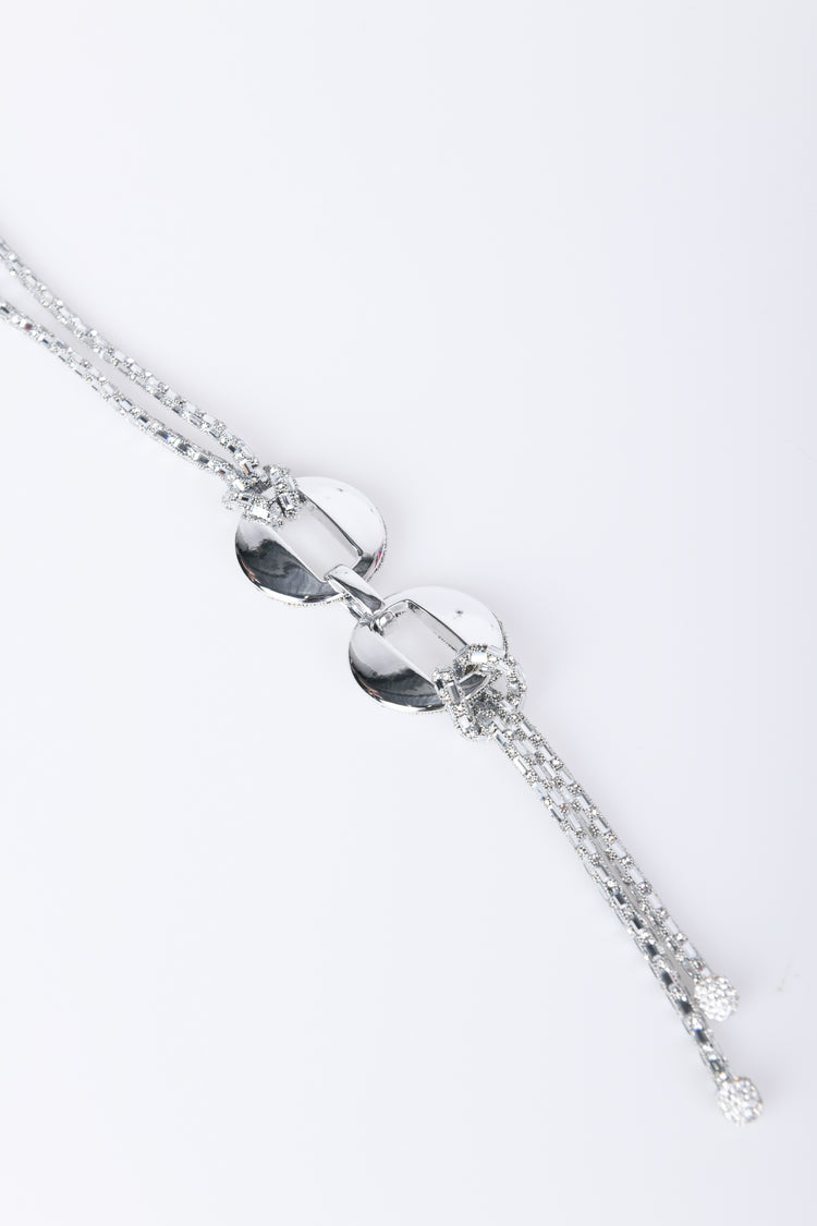 Circle pendants necklace